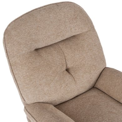 Кресло мягкое поворотное Mebel Elit MESA Бежевый ME.MESA/BZ/KR/T/FW фото - 6