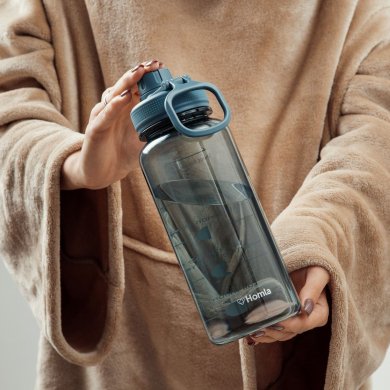 Пляшка для води Homla LUNARE 950 мл Синій 234698 фото - 7