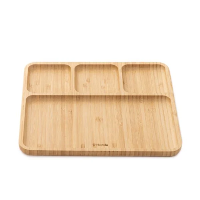 Сервірувальна дошка Homla BAMBOU 28x24 см | Дерево - 2 Сервірувальна дошка Homla BAMBOU 28x24 см | Дерево 215710 фото - 2