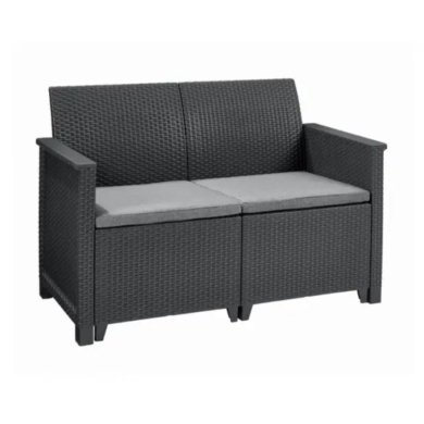 Комплект садовой мебели Keter EMMA 2 Графит 246156 фото - 4