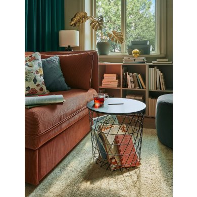 Журнальный стол KVISTBRO Черный - 7 IKEA Журнальный стол KVISTBRO Черный (ИКЕА КВИСТБРО) 90480401 фото - 7