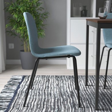 IKEA Обеденный стул KARLPETTER Голубой (ИКЕА КАРЛПЕТТЕР) 69481515 фото - 4