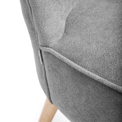 Крісло м'яке Homla SOAL Сірий 233395 фото - 5