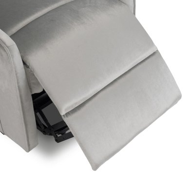 Крісло м'яке розкладне з реклайнером Mebel Elit COLTON Welur Сірий ME.COLTON/P/V/FW фото - 9