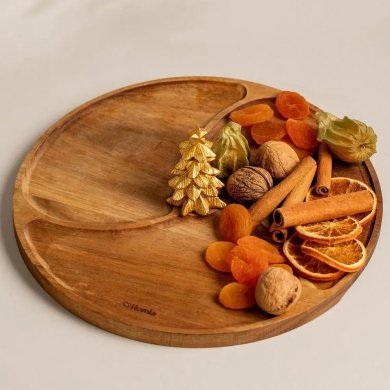 Сервірувальна дошка Homla LOVDAL 28 см Дерево 242793 фото - 3