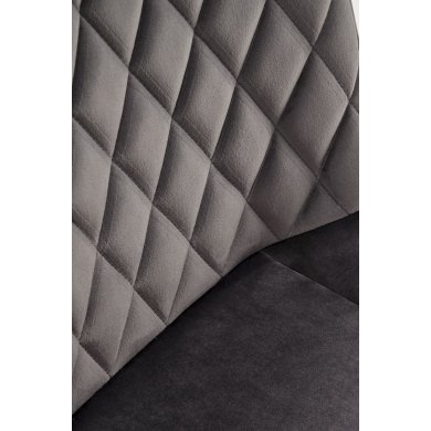 Обідній стілець поворотний Halmar K520 Попелястий V-CH-K/520-KR-C.POPIEL фото - 14