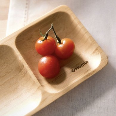 Поднос Homla BAMBOU 17,7x10 см Дерево 229192 фото - 5