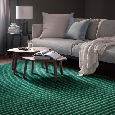 IKEA Килим TAGSPAR 170х240 см Зелений (ИКЕА ТАГСПАР) 90576352 фото - 4