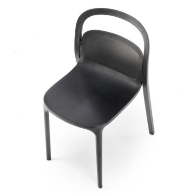 Садовый стул Halmar K490 Черный - 2 Садовый стул Halmar K490 Черный V-CH-K/490-KR-CZARNY фото - 2