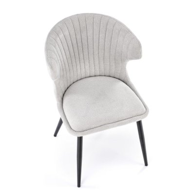 Обідній стілець Halmar K496 Попелястий - 7 Обідній стілець Halmar K496 Попелястий V-CH-K/496-KR-POPIELATY фото - 7