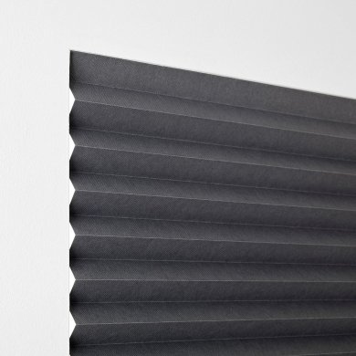 IKEA Штора-плісе SCHOTTIS 100x190 см Темно-сірий (ИКЕА SCHOTTIS) 90369507 фото - 4