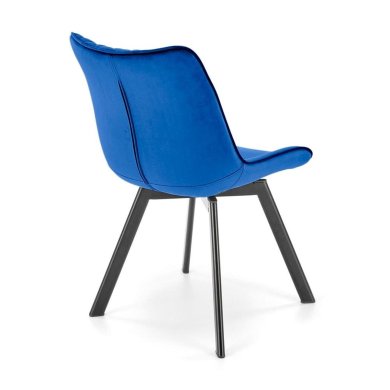 Обідній стілець поворотний Halmar K520 Синій V-CH-K/520-KR-GRANATOWY фото - 2