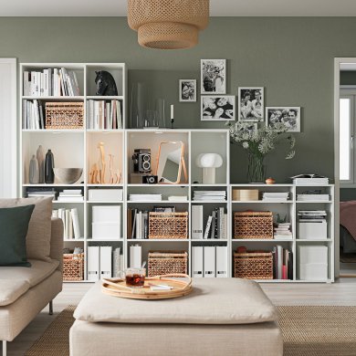 IKEA Стеллаж VIHALS Белый (ИКЕА ВИХАЛС) 99440566 фото - 2