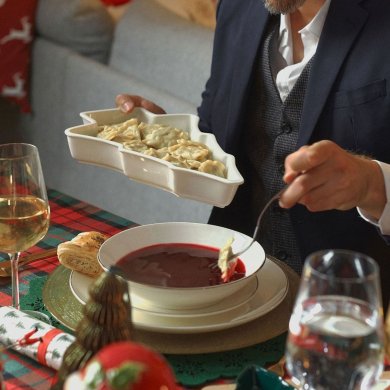 Форма для выпечки Homla XMAS BAKER 34x22,5 см Белый 163690 фото - 6