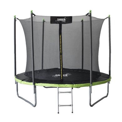 Батут с защитной сеткой Garden Line 252 см Зеленый - 2 Батут с защитной сеткой Garden Line 252 см Зеленый TRA4262 фото - 2