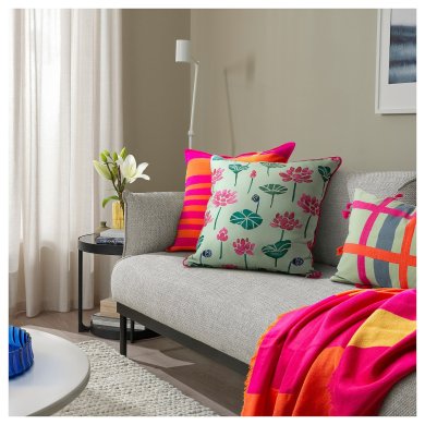 IKEA Декоративна наволочка AROMATISK 50х50 см Принт (ИКЕА АРОМАТИСК) 10587651 фото - 2