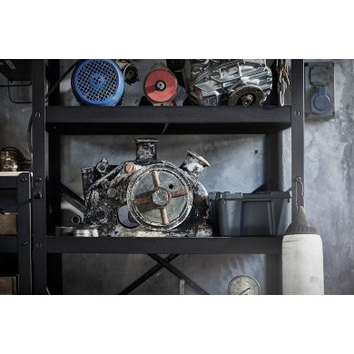 Стеллаж BROR Черный - 5 IKEA Стеллаж BROR Черный (ИКЕА BROR) 69471738 фото - 5