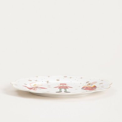 Обідня тарілка Homla LICOLA 27 см Принт - 3 Обідня тарілка Homla LICOLA 27 см Принт 242014 фото - 3