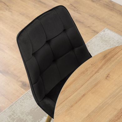 Обеденный стул Mebel Elit RODRI Черный ME.RODRI/CZ/D/V/K фото - 9