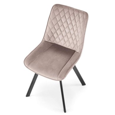 Обідній стілець поворотний Halmar K520 Бежевий V-CH-K/520-KR-BEŻOWY фото - 7