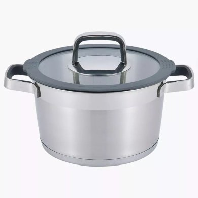 Каструля з кришкою Duka Eskil 2500 мл | Сріблястий 1217656