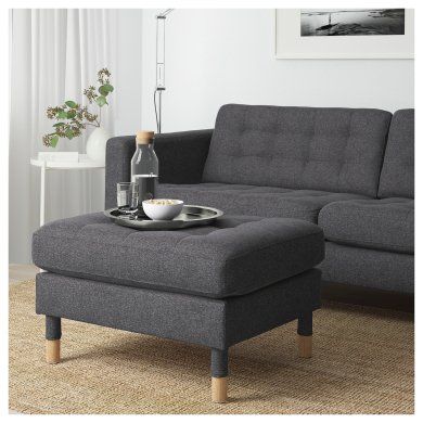 Крісло м'яке LANDSKRONA Сірий - 11 IKEA Крісло м'яке LANDSKRONA Сірий (ИКЕА ЛАНДСКРОН) 29269719 фото - 11