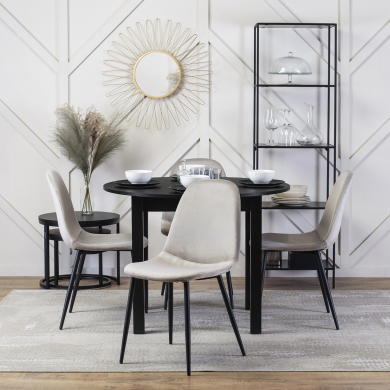 Обідній стілець Mebel Elit OSCAR Бежевий ME.OSCAR/BZ/V/K фото - 5