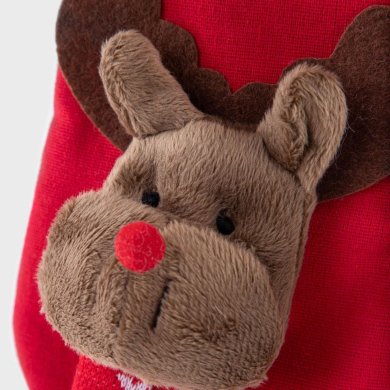 Рождественский носок для подарков Homla PUNA Красный 163657 фото - 3