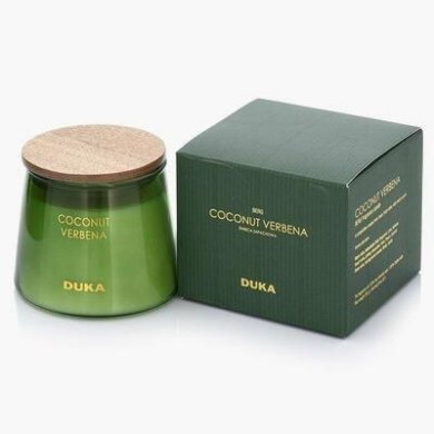 Ароматическая свеча Duka BERG Coconut Verbena | Зеленый 2220577