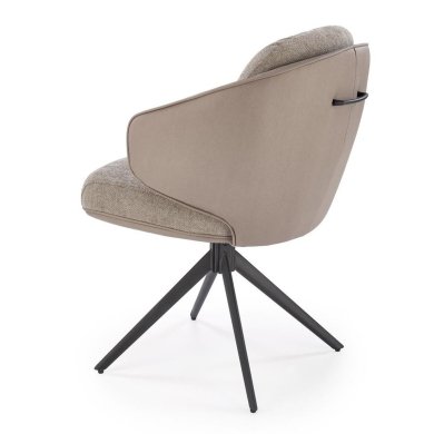 Обідній стілець поворотний Halmar K554 Попелястий V-CH-K/554-KR-POPIELATY фото - 2