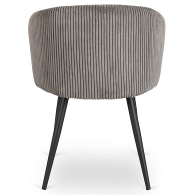 Обідній стілець Mebel Elit TAYLOR Velvet Сірий ME.TAYLOR/P/SZTR/K фото - 4