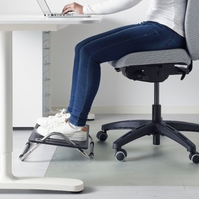 IKEA Підставка для ніг DAGOTTO Чорний (ИКЕА DAGOTTO) 40240989 фото - 6