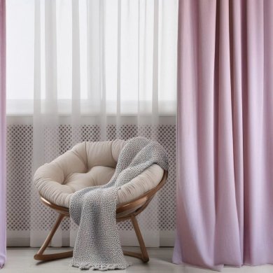 Штора Homla ZIENNA 140x250 см Розовый 228734 фото - 6