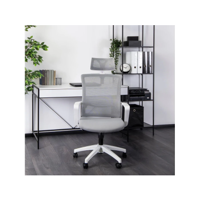 Крісло поворотне Mebel Elit ZUMA | Сірий ME.ZUMA/B/P/T/FO фото - 8