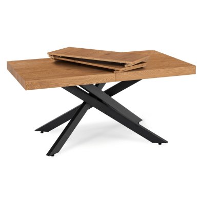 Раскладной обеденный стол Mebel Elit HAMPTON Дуб золотой ME.HAMPTON/D/CZ/S160-240 фото - 2