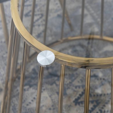 Обідній стіл Mebel Elit OLIVIER Золотий - 9 Обідній стіл Mebel Elit OLIVIER Золотий ME.OLIVIER/TR/ZL/S фото - 9