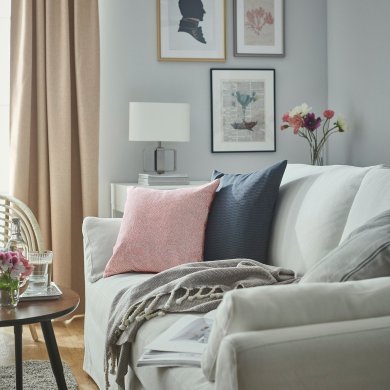 Декоративна наволочка SANDTRAV 45х45 см Червоний - 3 IKEA Декоративна наволочка SANDTRAV 45х45 см Червоний (ИКЕА САНТРАВ) 80610870 фото - 3