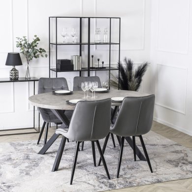 Обеденный стул Mebel Elit RIO Welur Серый - 11 Обеденный стул Mebel Elit RIO Welur Серый ME.RIO/P/V/K фото - 11