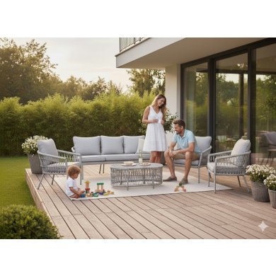 Комплект садових меблів Garden Line ALF9439 Сірий ALF9439 фото - 6