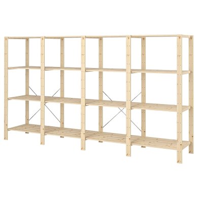 IKEA Стеллаж HEJNE Дерево (ИКЕА HEJNE) 49046978