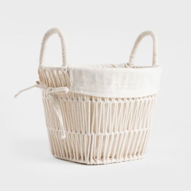 Корзина Homla TEMIRA 25x27 см Белый 237742