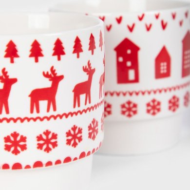 Набор кружек Homla CANAMA 400 мл 2 шт Принт - 3 Набор кружек Homla CANAMA 400 мл 2 шт Принт 230841 фото - 3