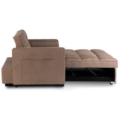 Кресло мягкое раскладное Mebel Elit CORRA Коричневый ME.CORRA/BR/T/SOF фото - 4