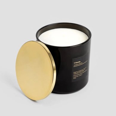 Ароматична свічка Homla AURA Sandalwood 870 г Чорний 237566