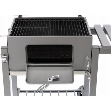 Вугільний гриль з чавунною решіткою Garden Line BBQ5320 Сірий BBQ5320 фото - 8