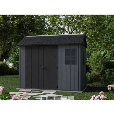 Садовый домик Keter NEWTON PLUS 230х287х246 см Серый - 6 Садовый домик Keter NEWTON PLUS 230х287х246 см Серый 259109 фото - 6