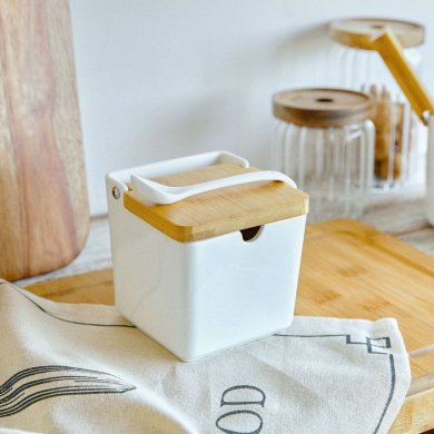 Контейнер Homla FINCAN 10х10 см Белый - 7 Контейнер Homla FINCAN 10х10 см Белый 227794 фото - 7