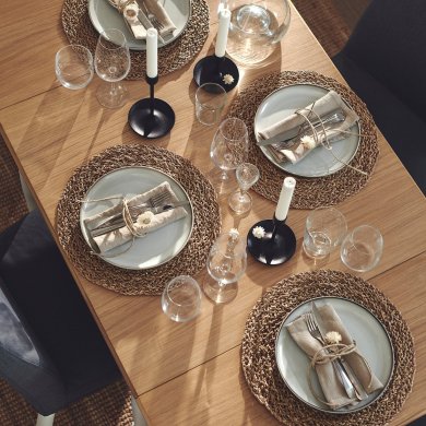 IKEA Розкладний обідній стіл DANDERYD Дуб (ИКЕА ДАНДЕРИД) 10516121 фото - 9