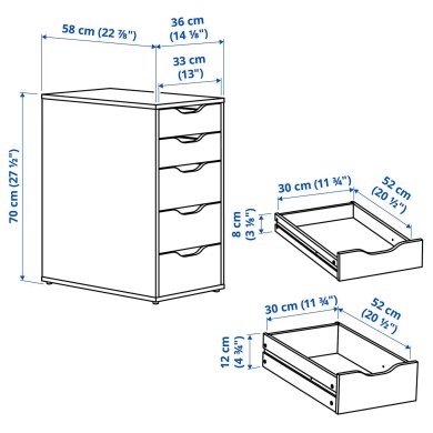 IKEA ALEX (ИКЕА АЛЕКС) 79628017 фото - 2