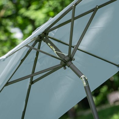 Садовый зонт Meven GIOTTO 270 см Морской - 3 Садовый зонт Meven GIOTTO 270 см Морской MV-UM012M-GIOTTO фото - 3
